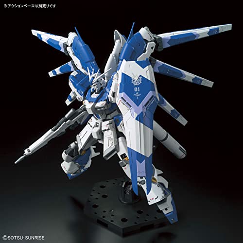 Bandai Hobby RG - #36 Hi-Nu Gundam [Char's Counterattack Beltorchika Children], Bandai Spirits Hobby RG 1/144 (2555540), Multi Color