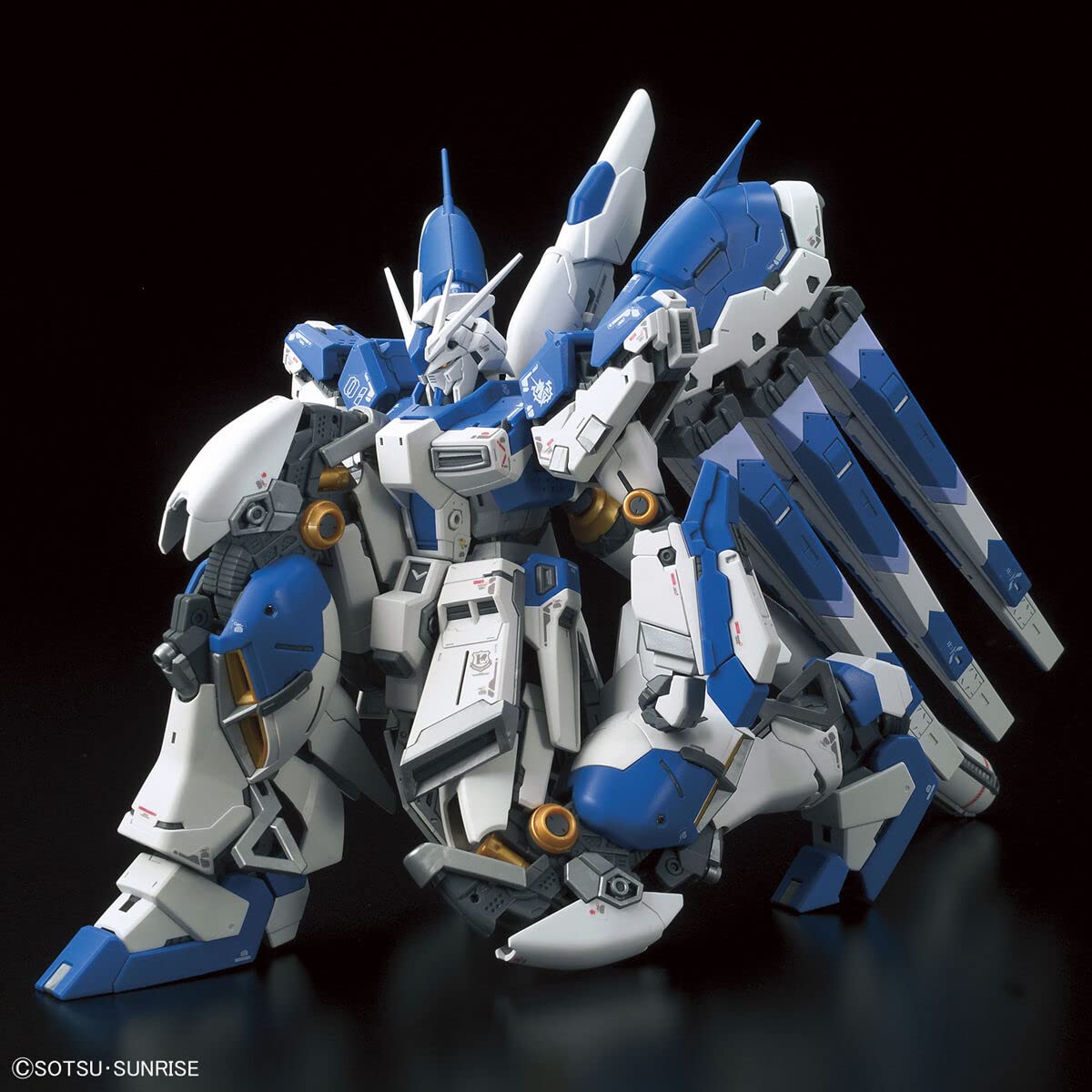 Bandai Hobby RG - #36 Hi-Nu Gundam [Char's Counterattack Beltorchika Children], Bandai Spirits Hobby RG 1/144 (2555540), Multi Color
