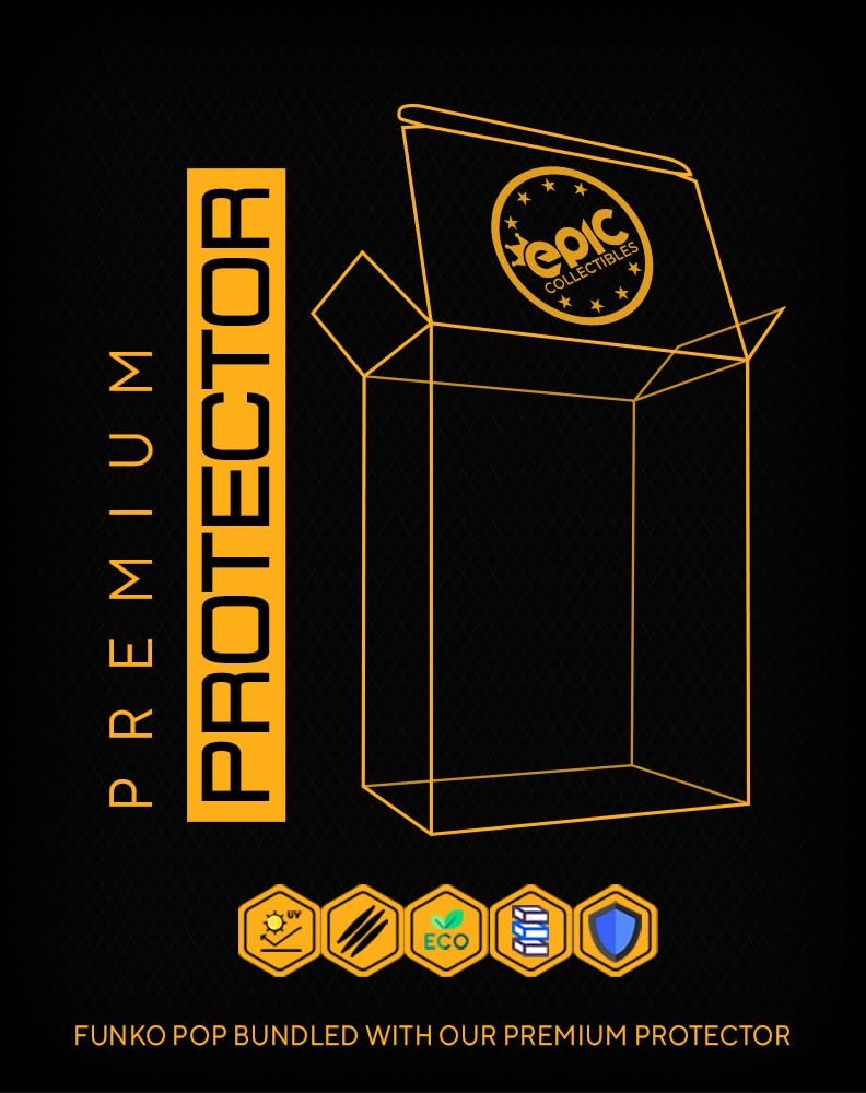 Epic Collectibles Pop Anime: One Piece - Luffy Gear Five Vinyl Figure Bundle with Compatible Funko Box Protector