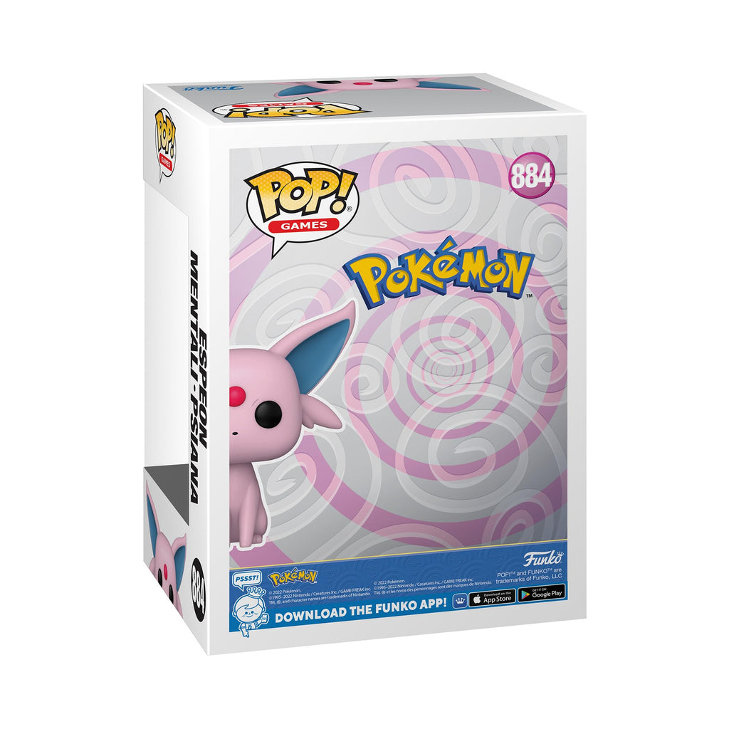 Funko - Figurine Pokemon - Espeon/Mentali Pop 10cm - 0889698690768
