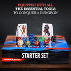 CraftyCrocodile Dungeons and Dragons Starter Set - Dragons of Stormwreck Isle - Extra 6 Dice Sets, Flannel Bags, Master Screen, New Heroes - D&D Board Game