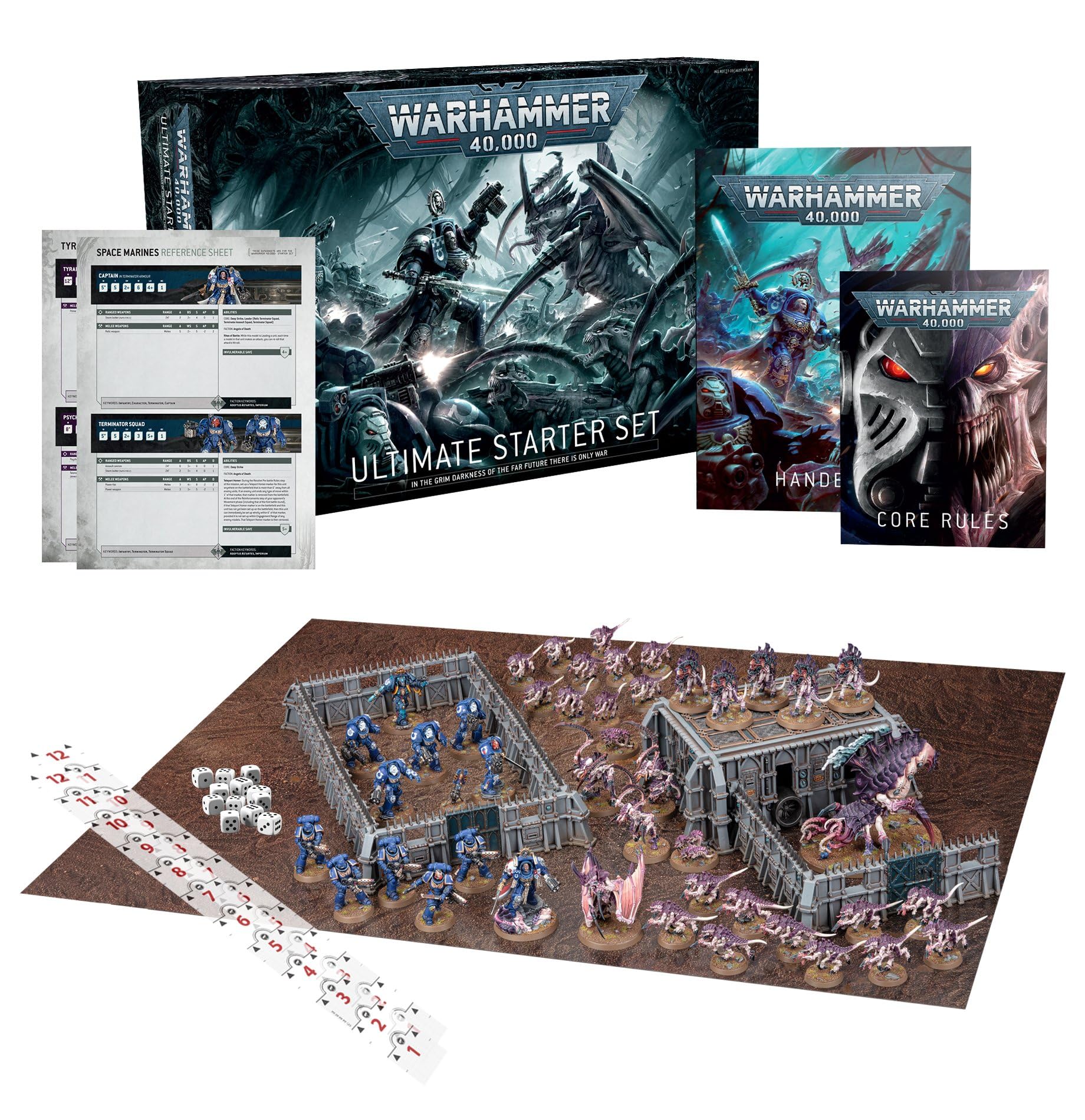 Games Workshop Warhammer 40K - Ultimate Starter Set (English, 13+, 2023)