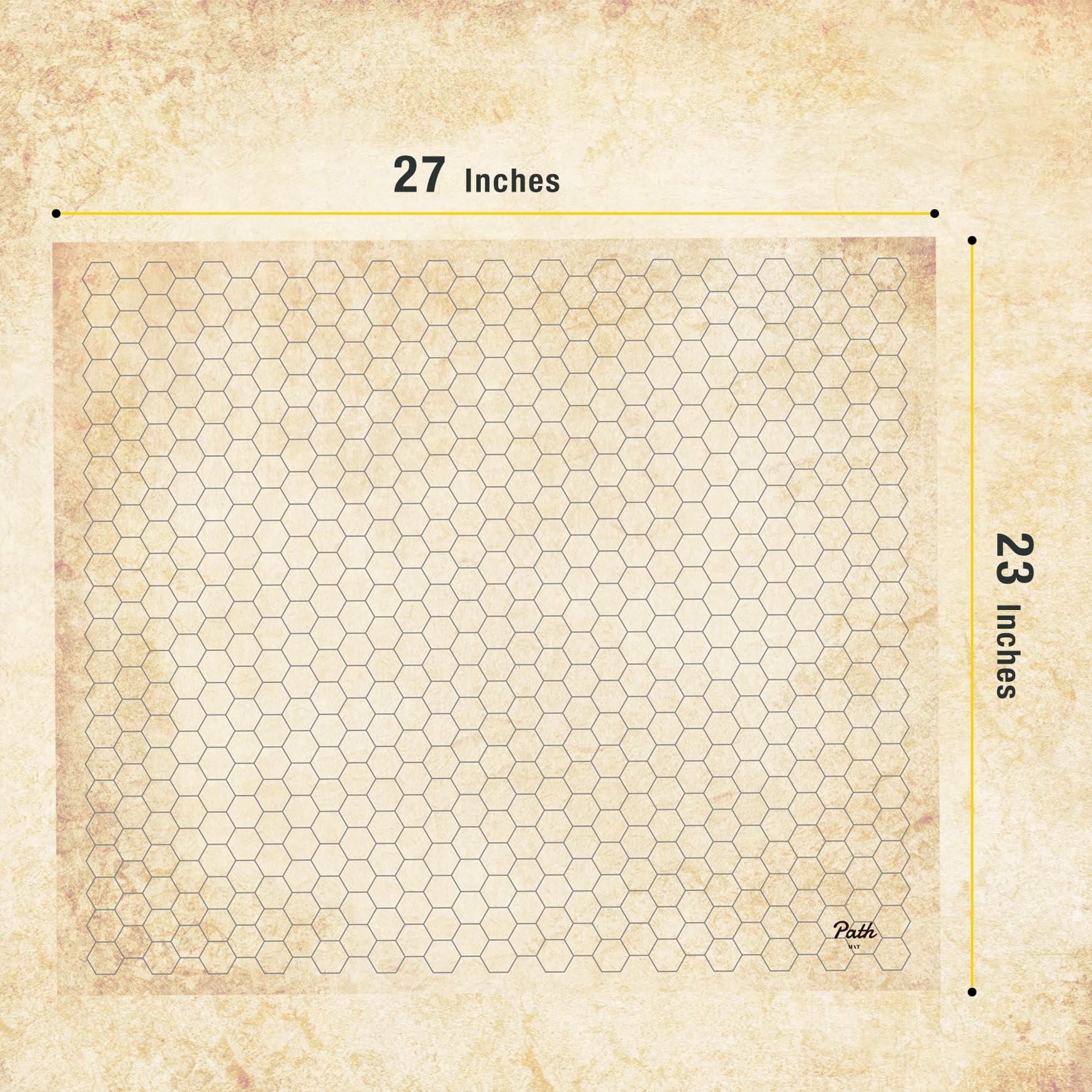 Double Sided Battle Game Mat for DND - Tabletop RPG Game Map. Great for Dungeons and Dragons, Pathfinder, Warhammer, and Other Tabletop RPG Games