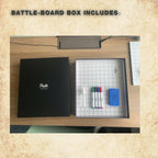 Double Sided Battle Game Mat for DND - Tabletop RPG Game Map. Great for Dungeons and Dragons, Pathfinder, Warhammer, and Other Tabletop RPG Games