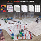 CraftyCrocodile Dungeons and Dragons Starter Set - Dragons of Stormwreck Isle - Extra 6 Dice Sets, Flannel Bags, Master Screen, New Heroes - D&D Board Game
